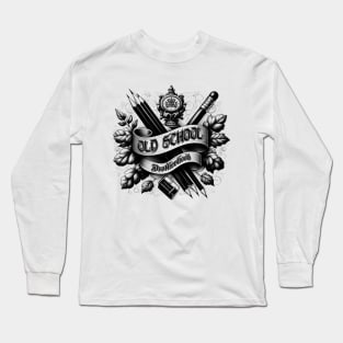 OLD SCHOOL BROTHERHOOD | BACK TO SCHOOL Long Sleeve T-Shirt